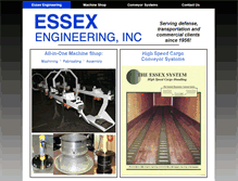 Tablet Screenshot of essexengineering.com